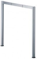 HETTICH 45976 Stelaż okrągły, wys. 715, aluminium