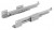 HETTICH 9240899 ACTRO 60 kg, 550 mm, gr. 18 mm, SiSy, komplet