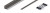 HAWA 31519 Folding Concepta III 20 Profil pionowy, 1200-2200 mm, srebrny