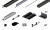HAWA 31524 Folding Concepta III 20/25 zestaw do 3 skrzydeł, prawy, czarny