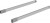 HETTICH 9122034 ARCITECH reling 650 P srebrny